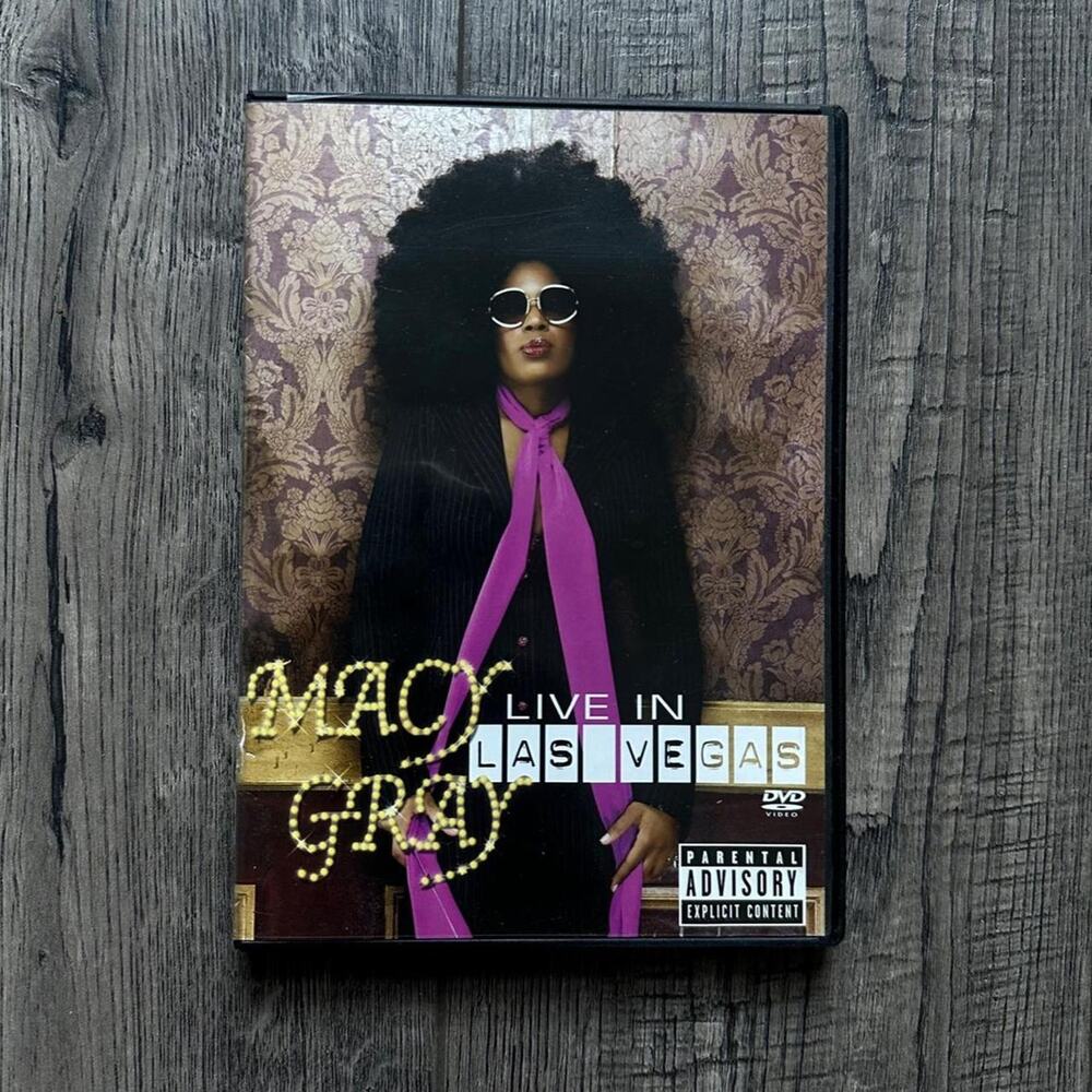 Rare 2005 Macy Gray Live in Las Vegas Concert Show RB Soul DVD
